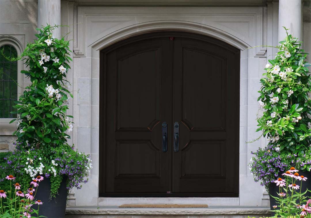 Wood'n Finish Front Door Kit (Double) - Classic Black