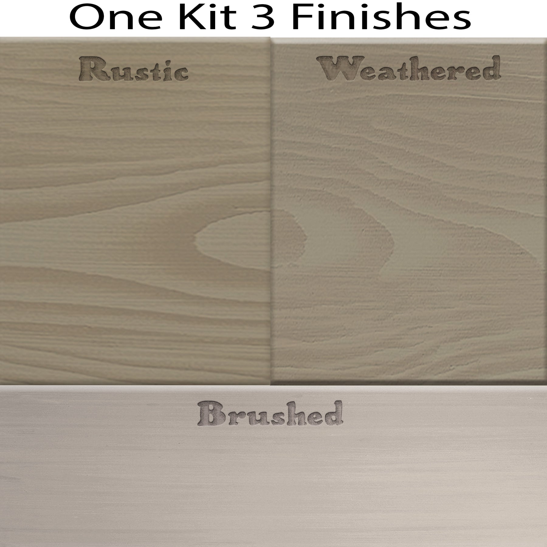 Countertop Kit - Kitchen Island - Drift Wood