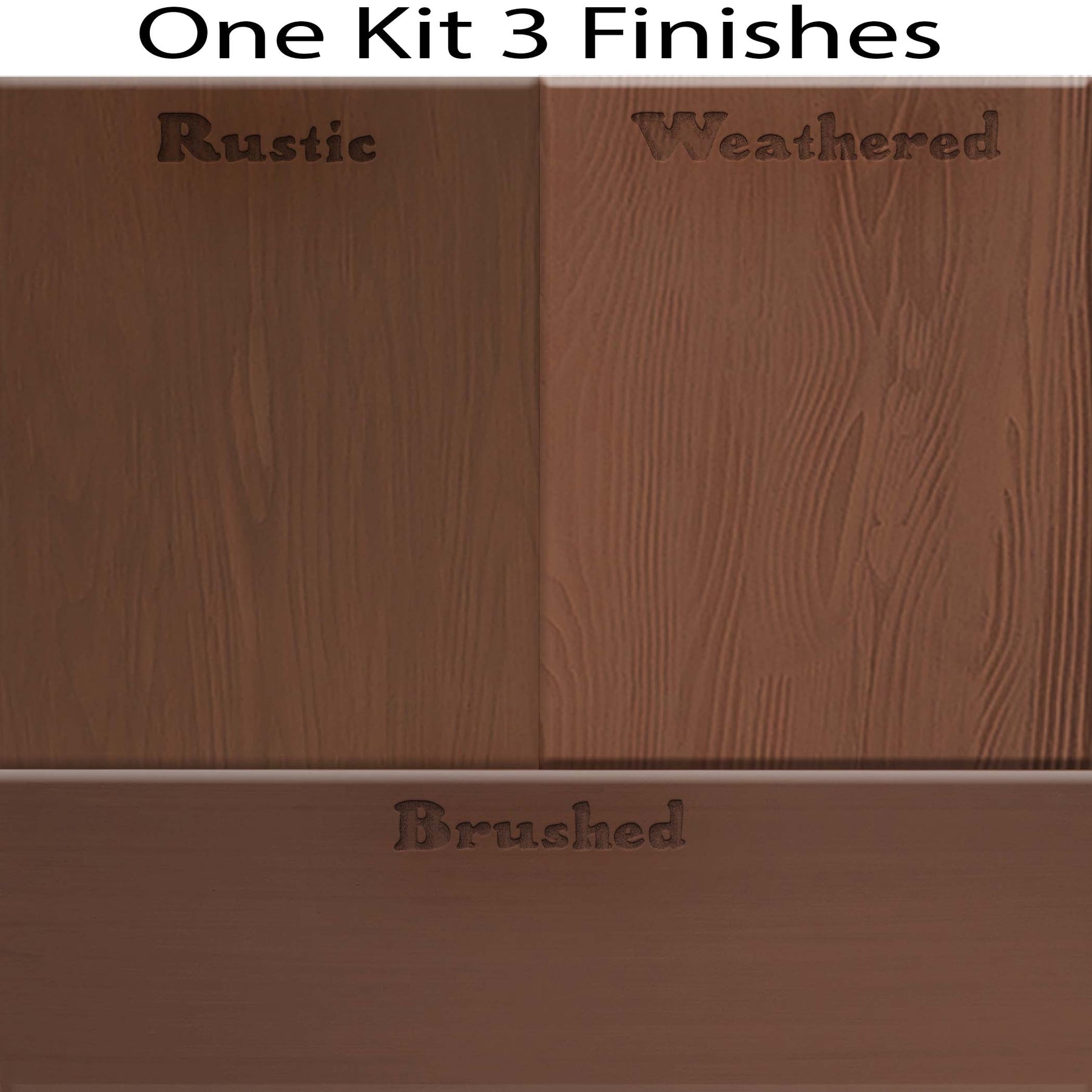 Wood'n Cabinet Kit (48 Door / Grained) - Java