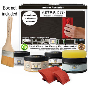 Multi-purpose Wood'n Kit - Classic Black - Exterior Top Coat