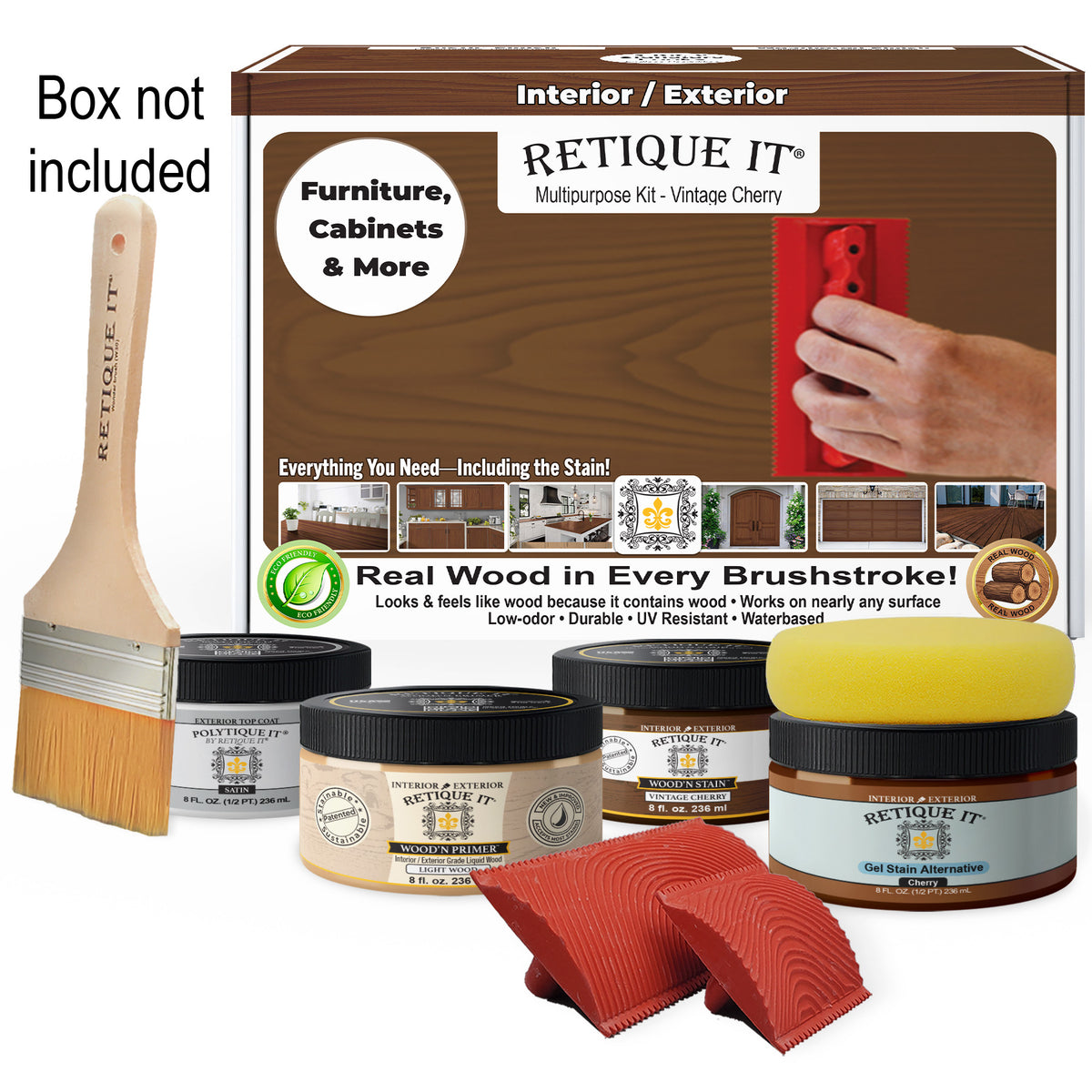 Multi-purpose Wood'n Kit - Vintage Cherry - Exterior Top Coat