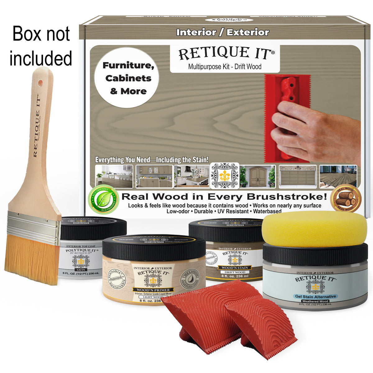 Multi-purpose Wood'n Kit - Drift Wood - Exterior Top Coat