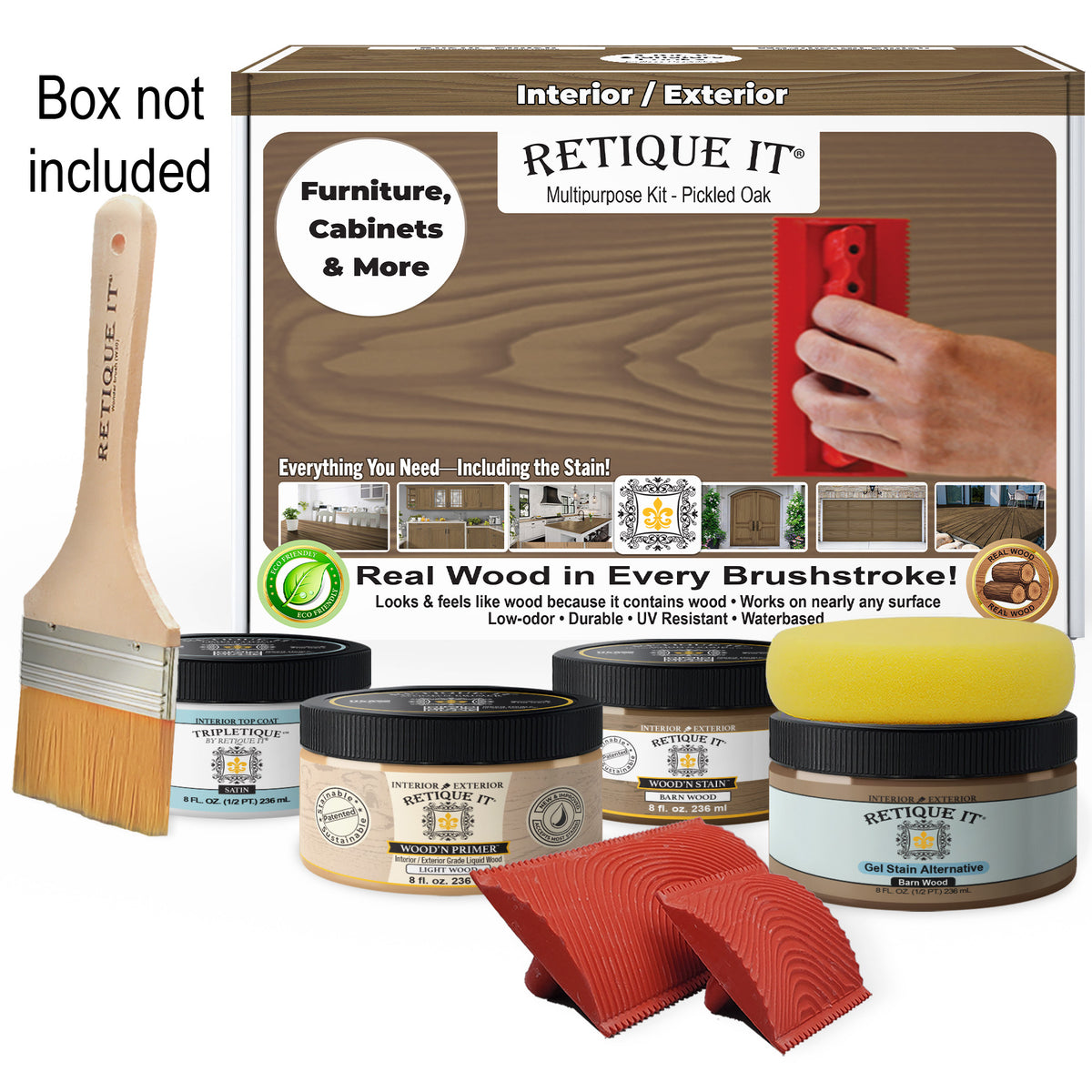 Multi-purpose Wood'n Kit - Barn Wood - Exterior Top Coat