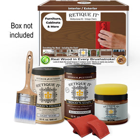 Multi-purpose Wood'n Kit (Large) - Vintage Cherry