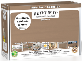 Retique It Barn Wood Multipurpose Kit box for furniture, cabinets, and more.