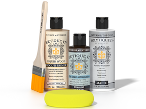 Multi-purpose Smooth Finish Kit - Charcoal - Exterior Top Coat
