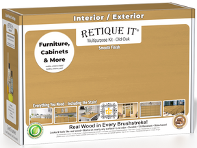 Multi-purpose Smooth Finish Kit - Old Oak - Interior Top Coat