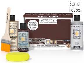 Multi-purpose Smooth Finish Kit - Red Mahogany - Exterior Top Coat