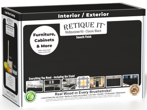 Multi-purpose Smooth Finish Kit (Med) - Classic Black - Interior Top Coat