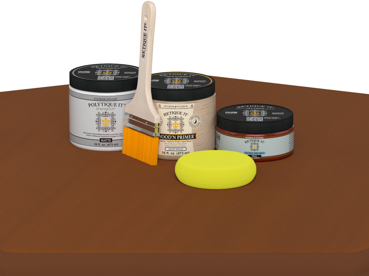 Multi-purpose Smooth Finish Kit (Med) - Cherry - Exterior Top Coat