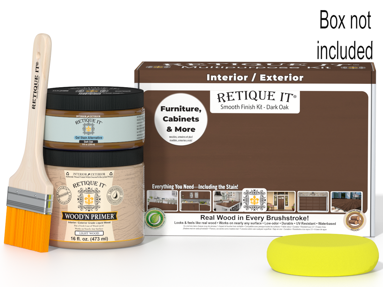 Multi-purpose Smooth Finish Kit (Med) - Dark Oak