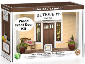 Wood'n Door Smooth Finish Kit - Dark Oak — box hero