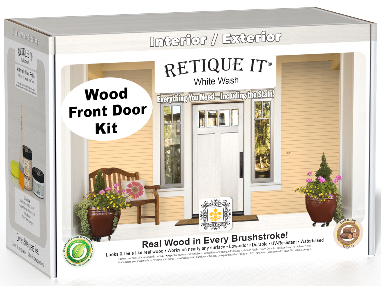 Wood'n Door Smooth Finish Kit - White Wash