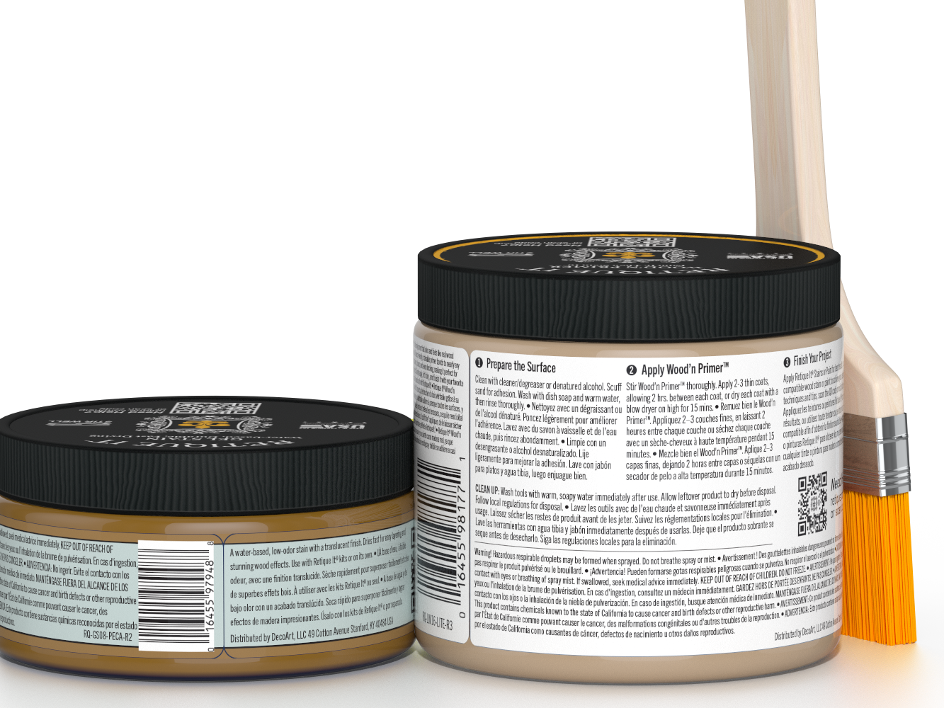 Multi-purpose Smooth Finish Kit (Med) - Pecan