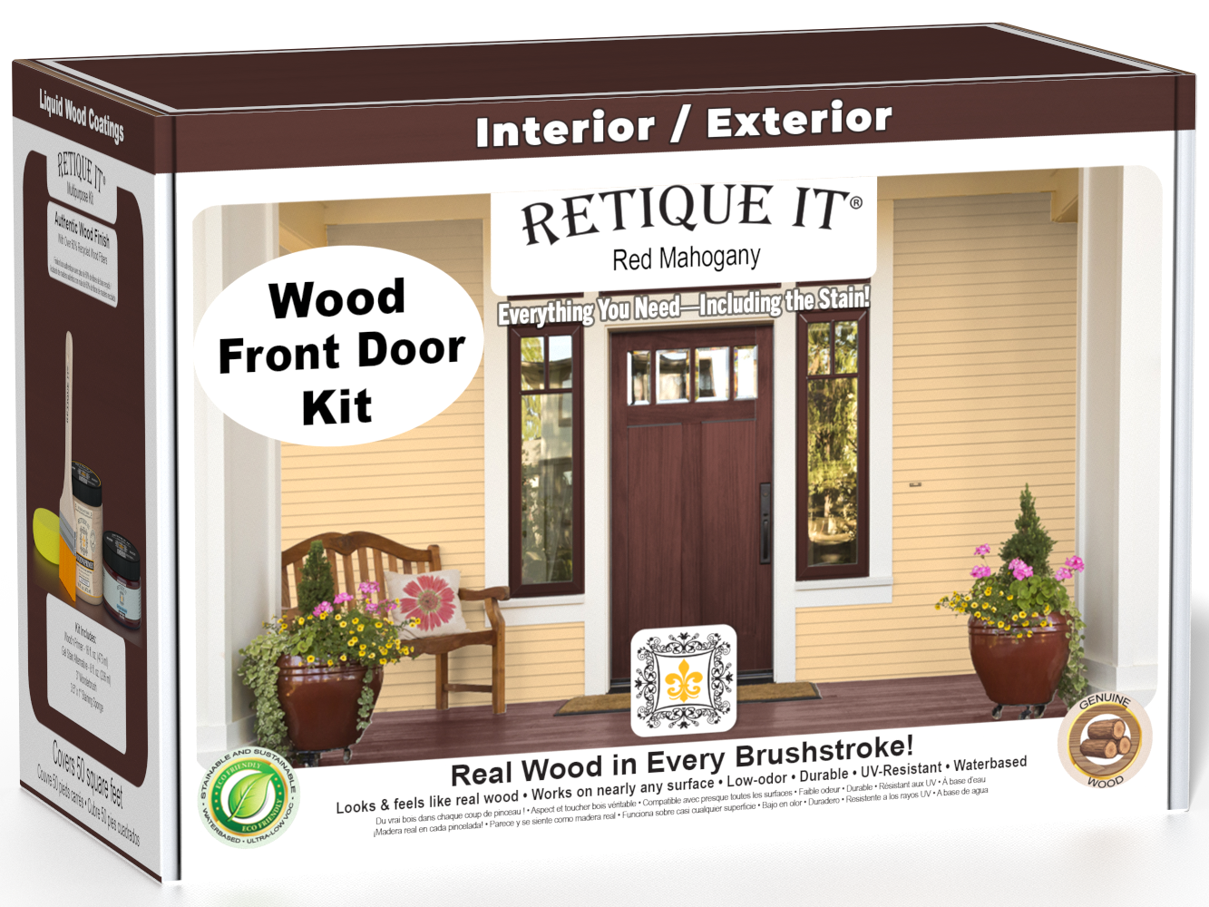 Wood'n Door Smooth Finish Kit - Red Mahogany