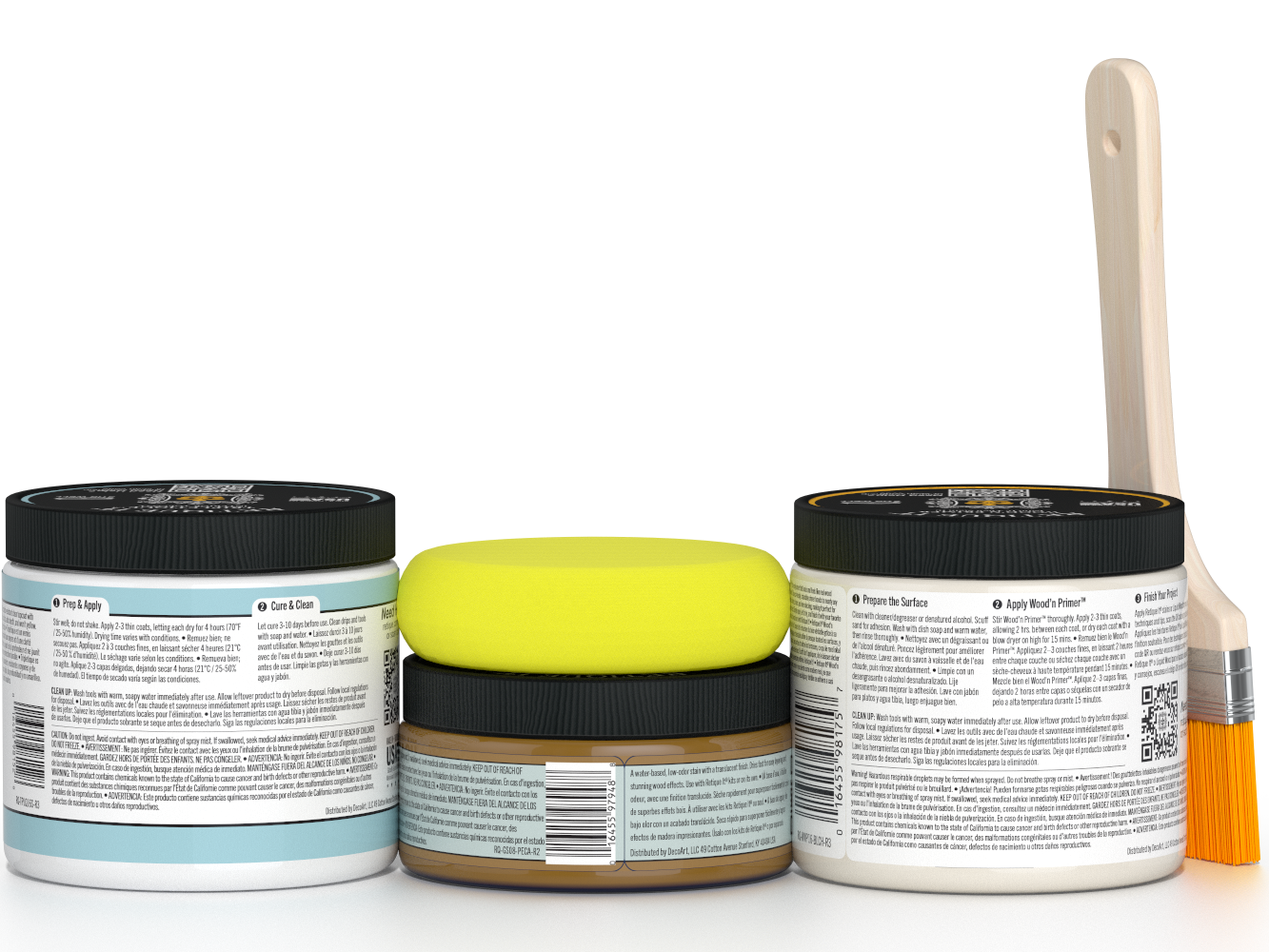 Multi-purpose Smooth Finish Kit (Med) - White Oak - Interior Top Coat