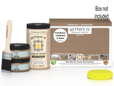Large Barn Wood Multi-purpose Smooth Finish Kit by Retique It® Wood'n Finish Kits, includes tools and materials for wood finishing.