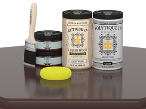Wood'n Door Smooth Finish Kit (Double Door) - Java