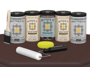 Wood'n Door Smooth Finish Kit (Front & Garage Door) - Java