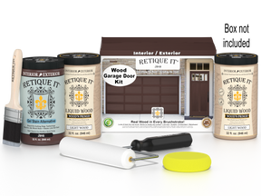 Wood'n Door Smooth Finish Kit (Front & Garage Door) - Java