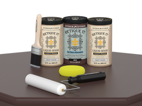 Wood'n Door Smooth Finish Kit (Front & Garage Door) - Java