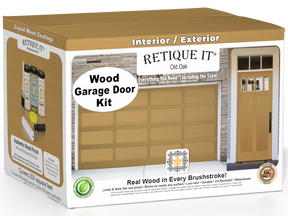 Wood'n Door Smooth Finish Kit (Front & Garage Door) - Old Oak