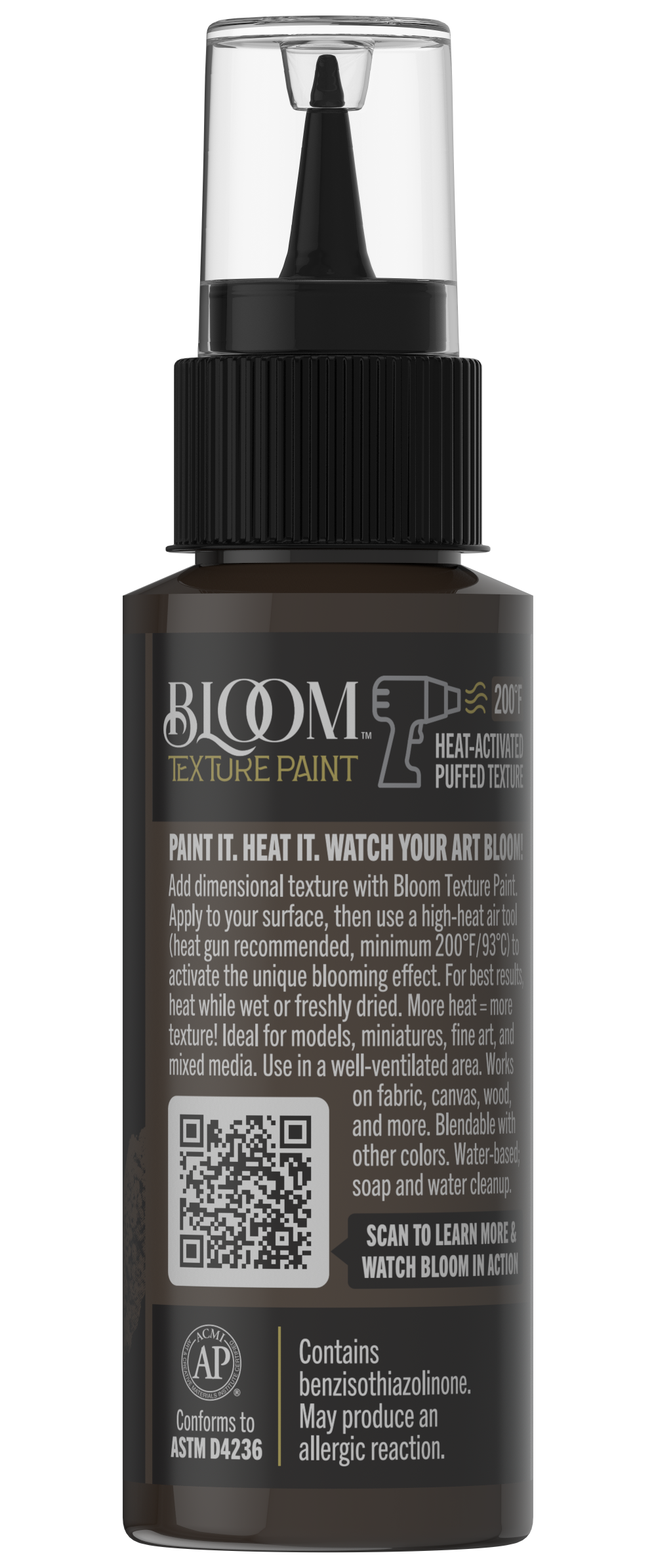 Retique It Bloom Texture Paint 4-pack in Battlefield Soil, showcasing textured paint cans with earthy, soil-inspired finish.
