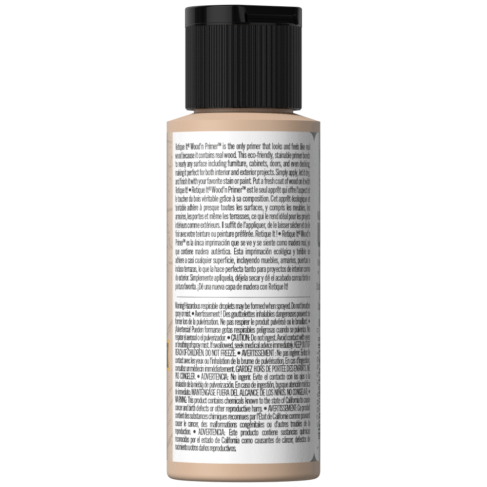 Liquid Wood Wood'n Primer - Light Wood - 2 oz Sample