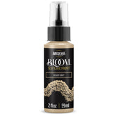 DecoArt Bloom Texture Paint in Desert Drift, showcasing its textured finish and warm earthy tone on a canvas surface.