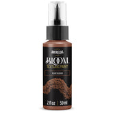 DecoArt Bloom Texture Paint in Hearthgrain color, showcasing textured paint application on a surface with a rustic, warm finish.