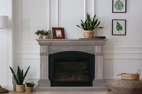 Large Harbor Gray Wood'n Finish Kit for wood projects, featuring grained wood finish application tools from Retique It