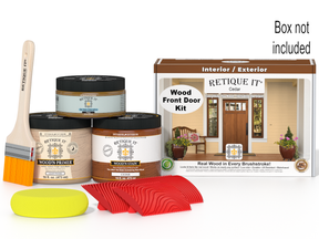 Wood'n Finish Front Door Kit - Cedar