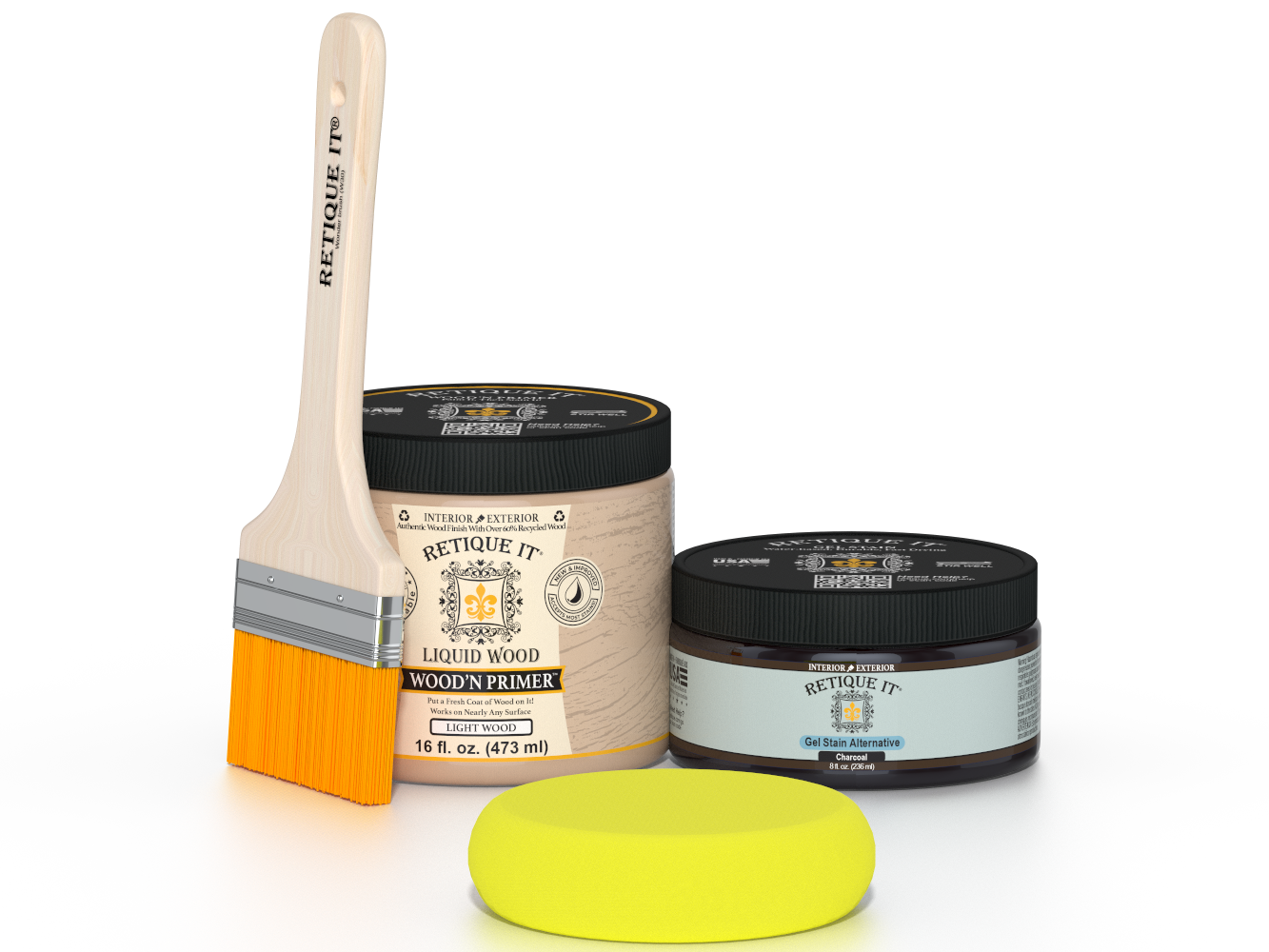 Multi-purpose Smooth Finish Kit (Med) - Charcoal