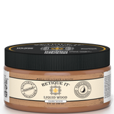 Retique It® Liquid Wood 8oz Dark interior paint in a jar, showing the dark stained wood finish and smooth surface.