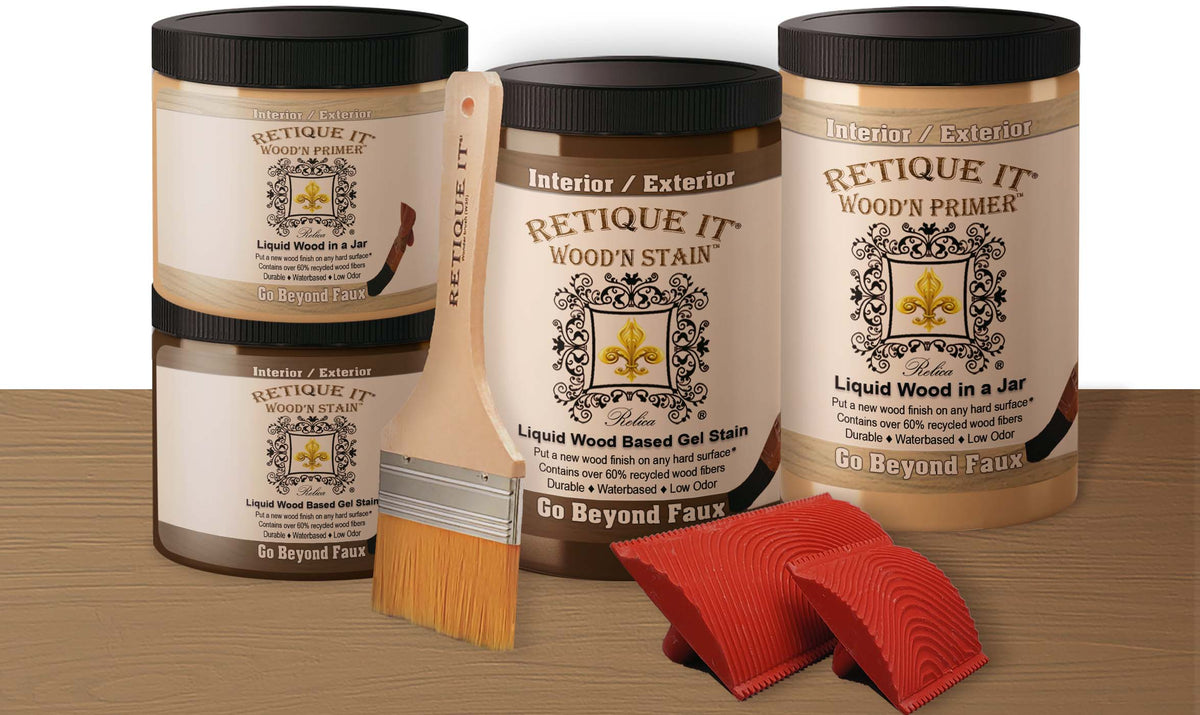 Wood'n Door Kit (Garage Door) - Dark Oak - Retique It®