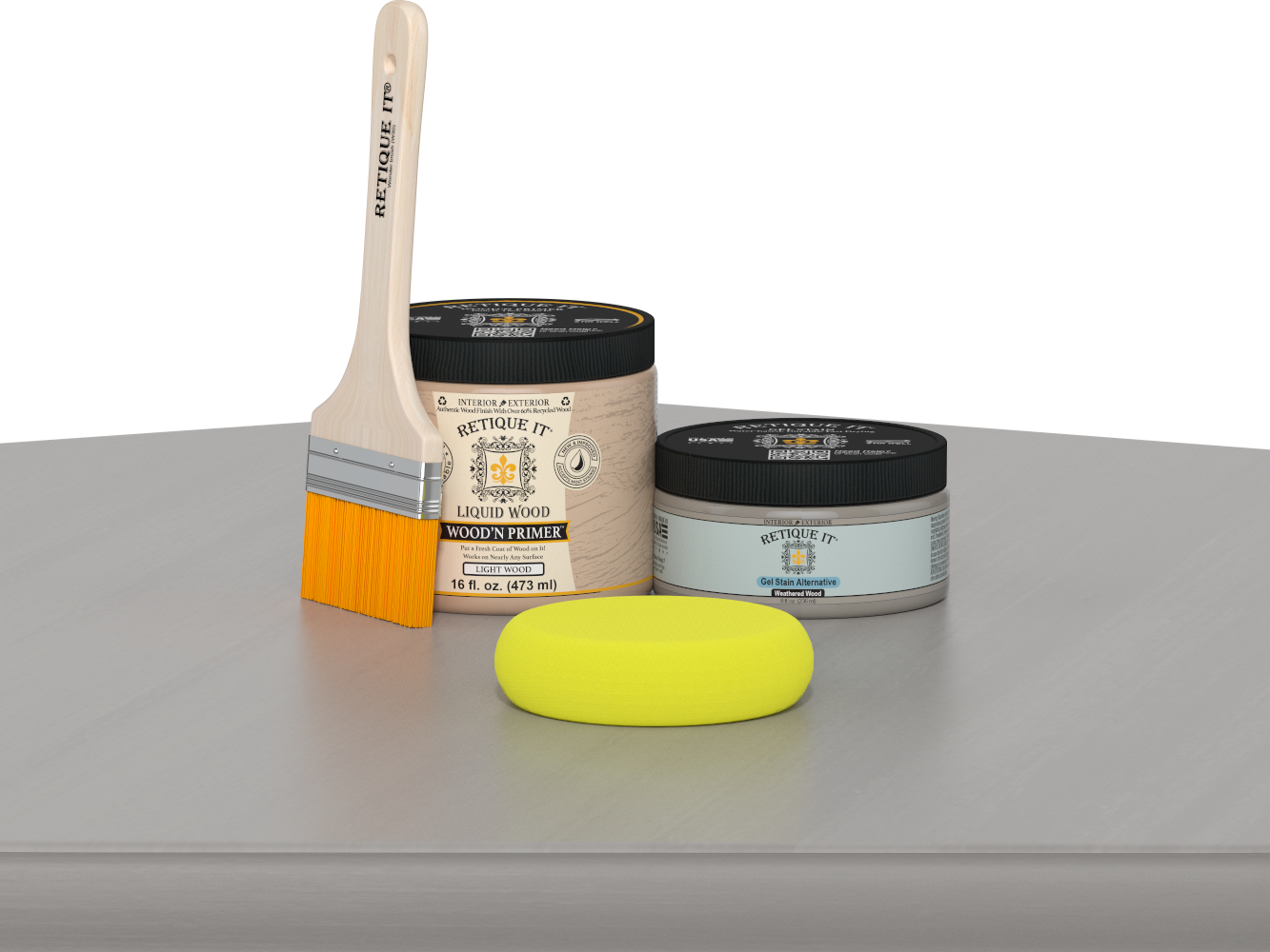 Wood'n Door Smooth Finish Kit - Weathered Wood