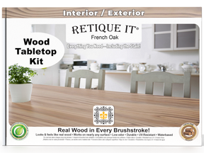 Tabletop Wood'n Finish Kit (Double Size) - French Oak