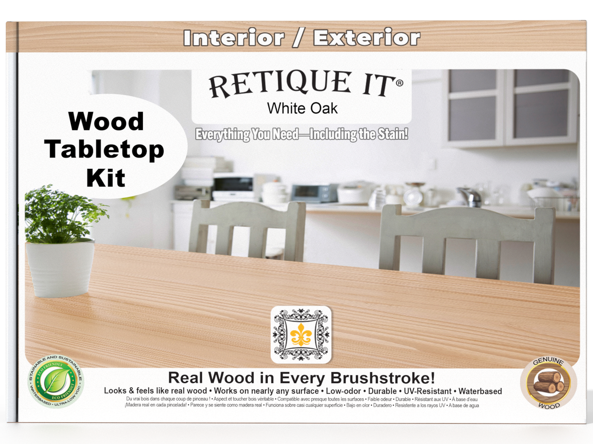 Tabletop Wood'n Finish Kit (Double Size) - White Oak