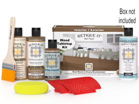 Tabletop Wood'n Finish Kit - Barn Wood