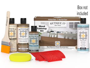 Tabletop Wood'n Finish Kit - Barn Wood