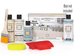 Tabletop Wood'n Finish Kit - White Wash