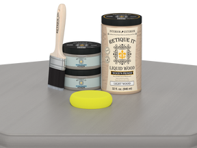 Large Weathered Wood Multi-purpose Smooth Finish Kit by Retique It® for wood furniture and decor projects.