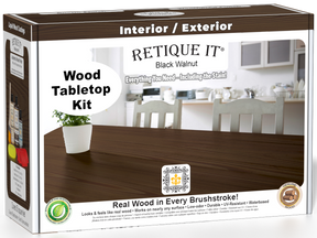 Tabletop Wood'n Finish Kit - Black Walnut