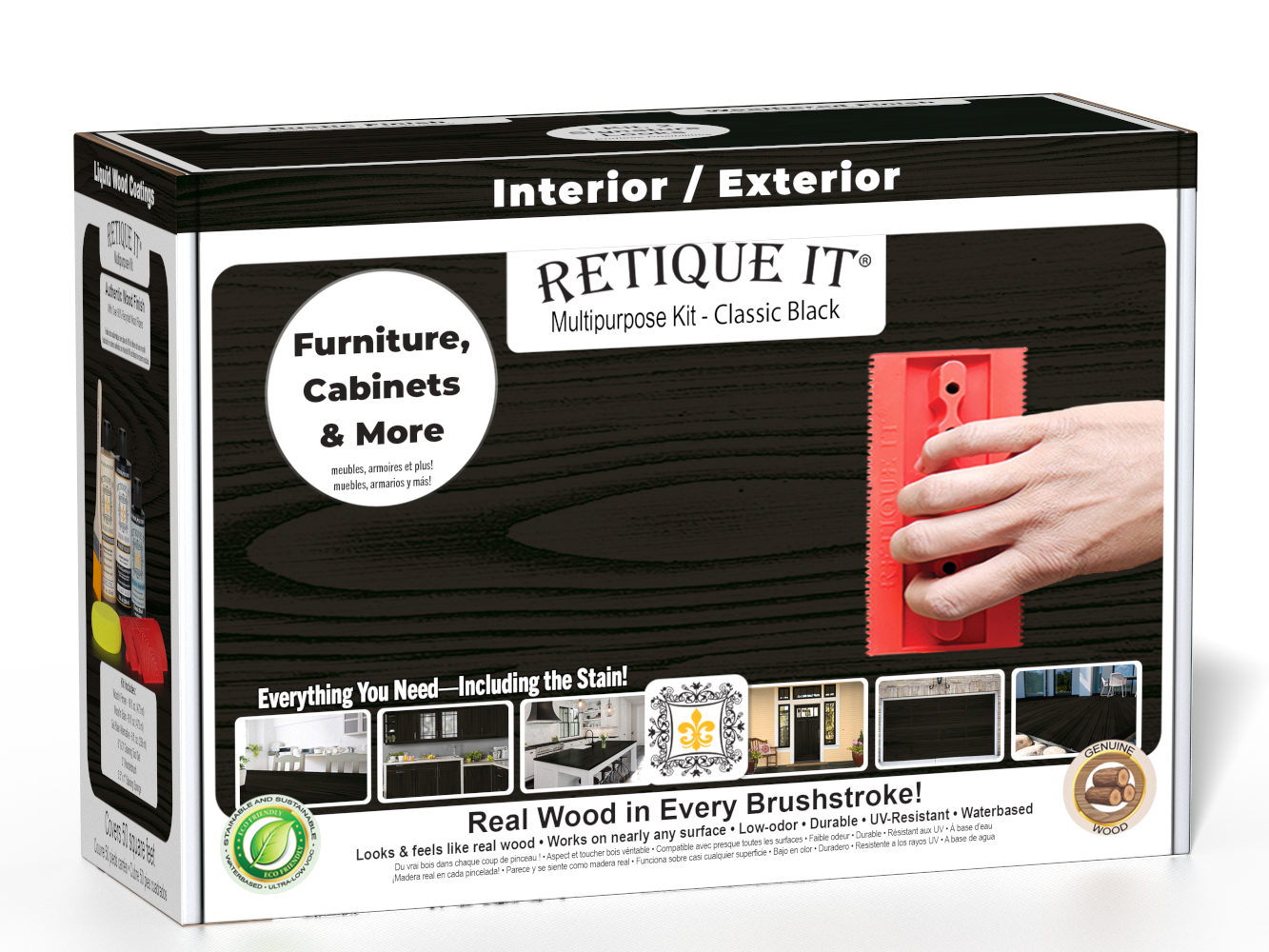 Multi-purpose Wood'n Kit - Classic Black - Interior Top Coat