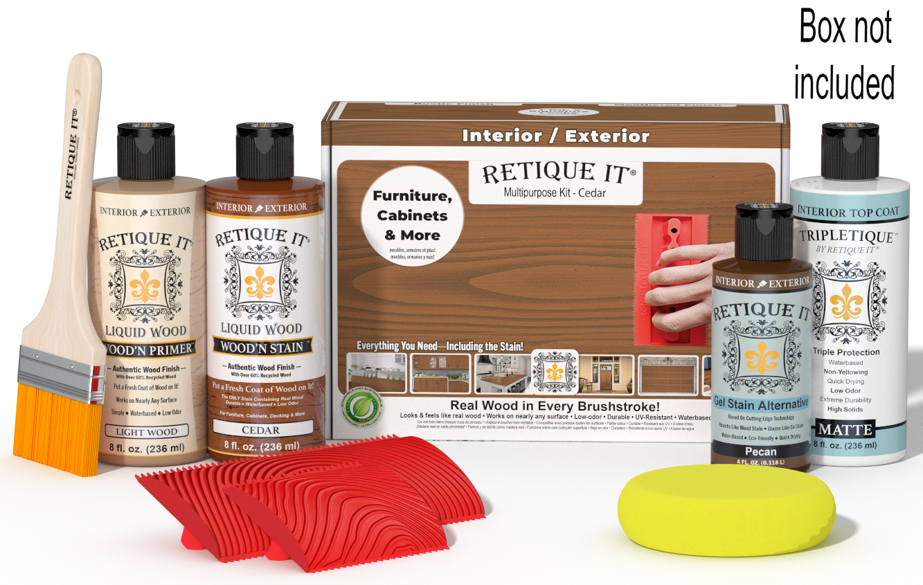 Multi-purpose Wood'n Kit - Cedar - Interior Top Coat
