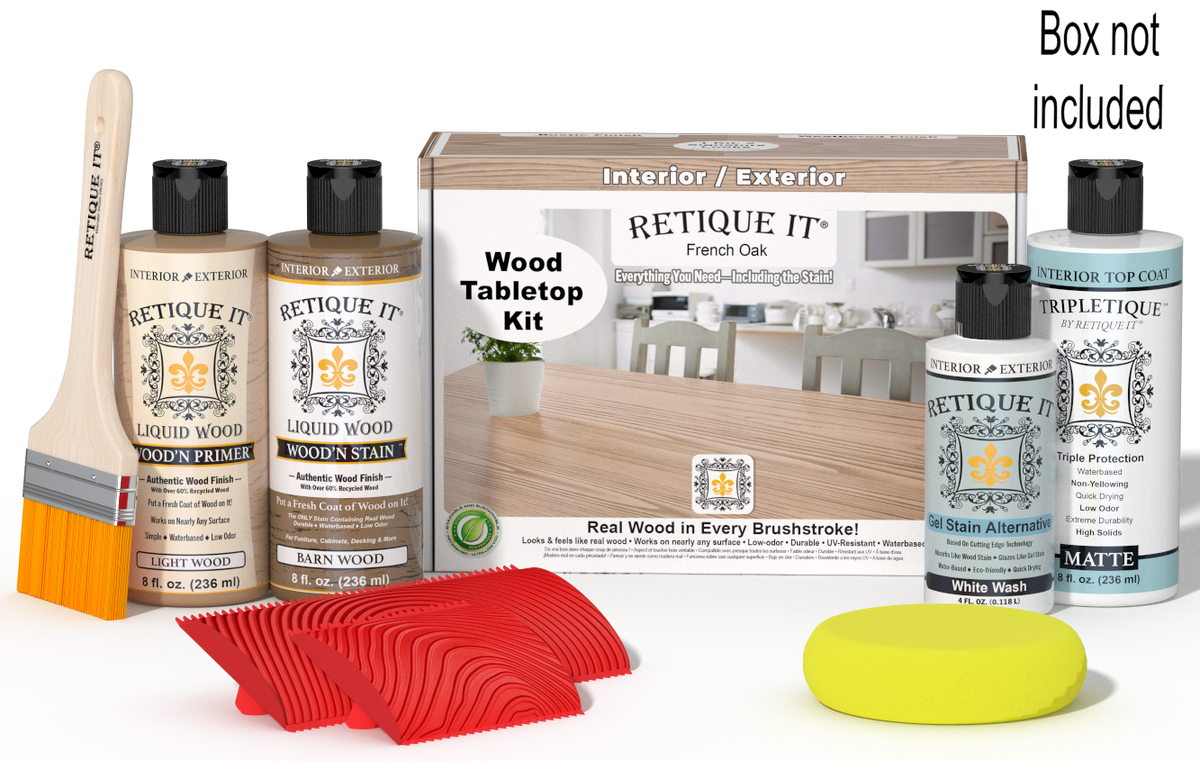 Tabletop Wood'n Finish Kit - French Oak