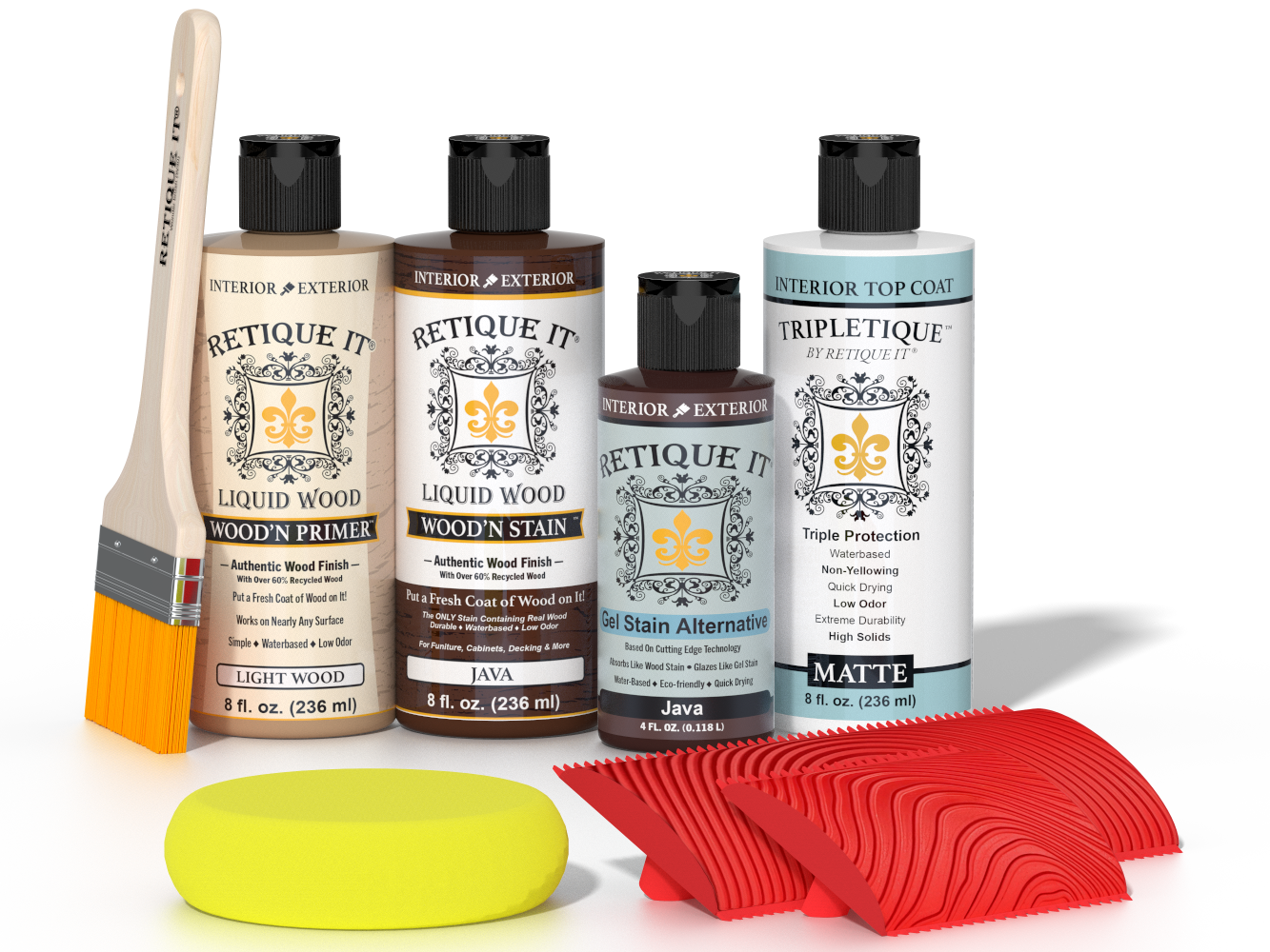 Tabletop Wood'n Finish Kit - Java