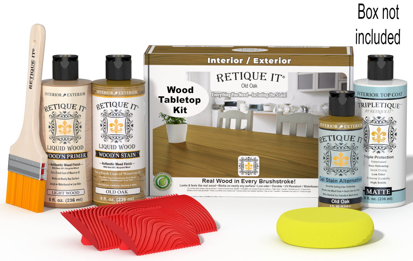 Tabletop Wood'n Finish Kit - Old Oak
