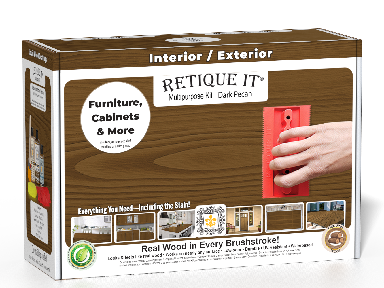 Multi-purpose Wood'n Kit - Dark Pecan - Interior Top Coat
