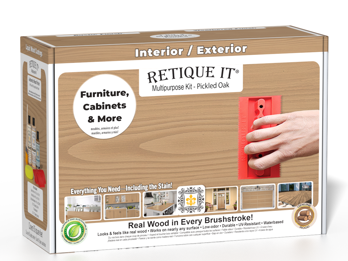 Multi-purpose Wood'n Kit - Pickled Oak - Interior Top Coat